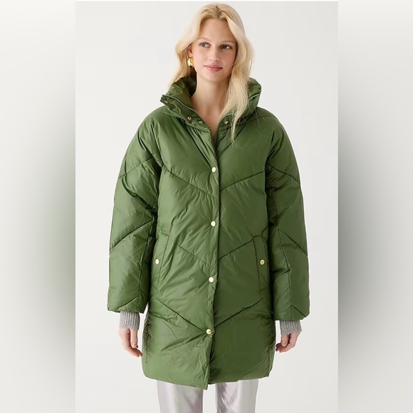 J. Crew Puffer Jacket NWT Sz XS - Picture 1 of 6